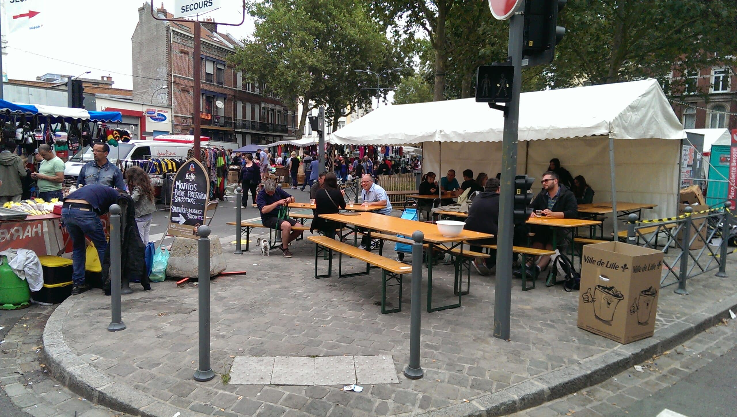 chapiteau braderie lille